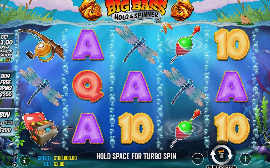 Big Bass – Hold & Spinner