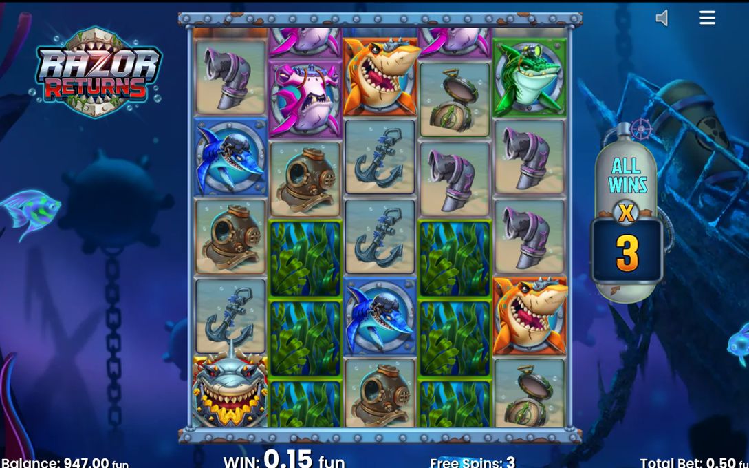 Free Spins mit Mystery Symbols auf Walze 2 und 4